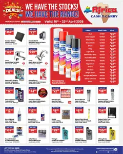 Africa Cash & Carry specials catalogue – valid from 16.04.2026 | Page: 25