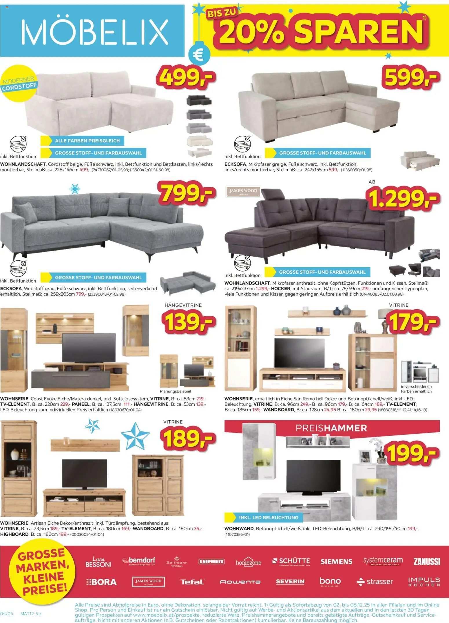 Möbelix Angebote gültig ab 02.12.2025 | Seite: 4