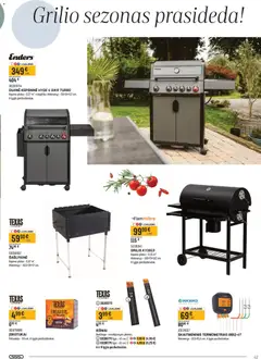 Senukai leidinys galioja nuo 23.04.2026 | Puslapis: 43 | Prekių: Grilis, Termometras