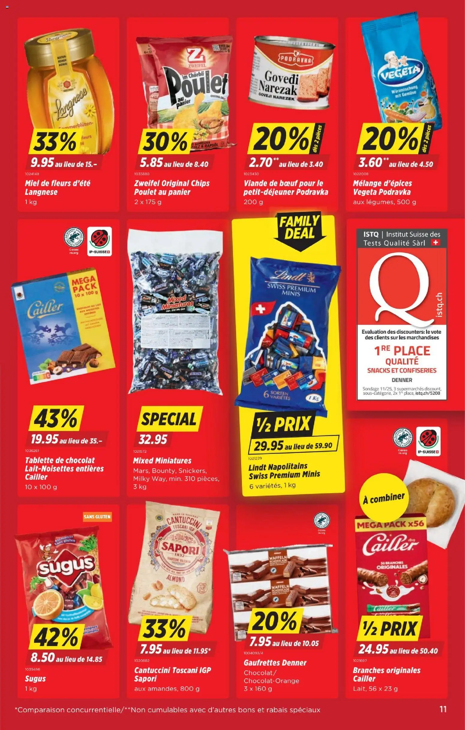 Denner Aktionen FR – gültig ab 12.02.2026 | Seite: 11 | Produkte: Rapsöl, Waffeln, Chips, Tablette