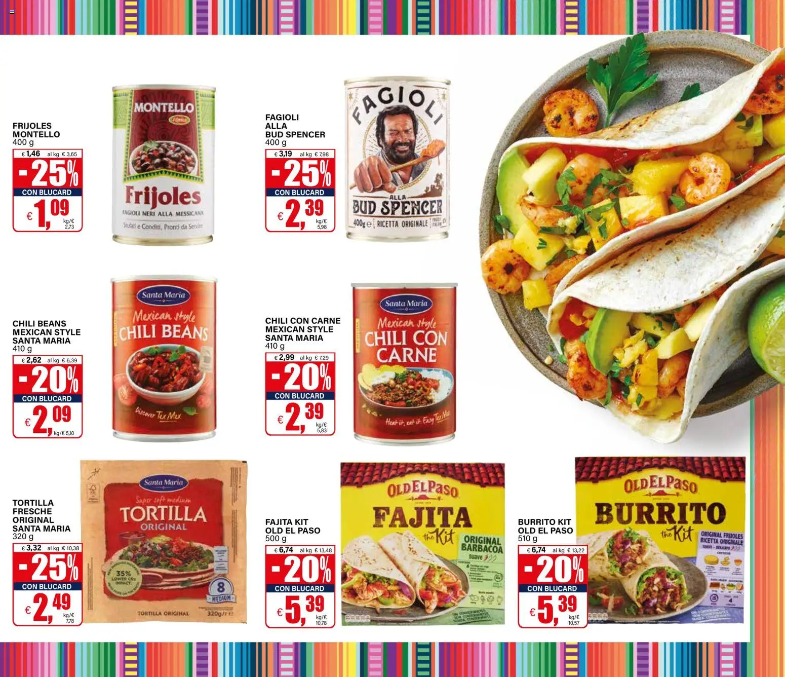 Volantino Il Gigante del 24.11.2025 | Pagina: 3 | Prodotti: Fagioli, The