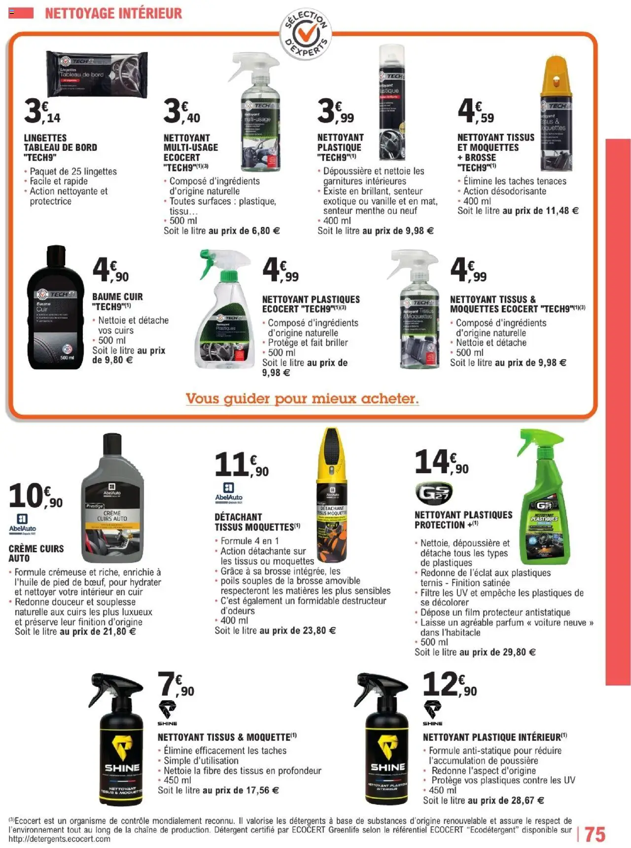  | Page: 75 | Produits: Filtre, Menthe, Parfum, Brosse