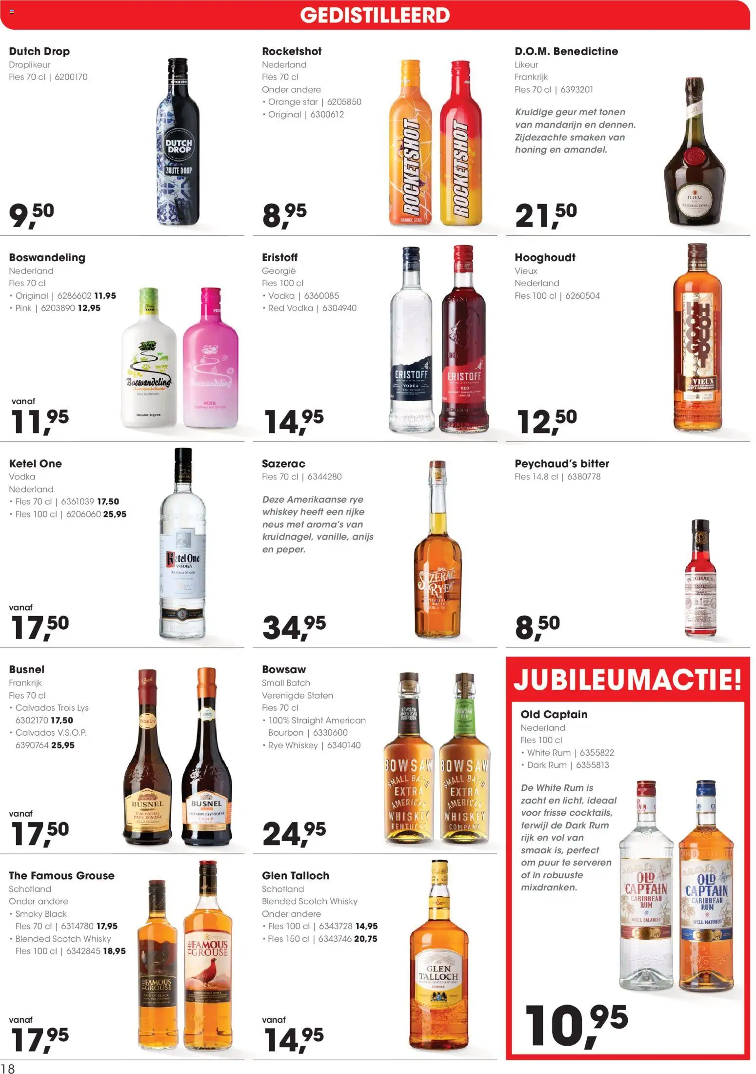 {H1} | Pagina: 18 | Producten: Bourbon, Fles, Whisky, Geur