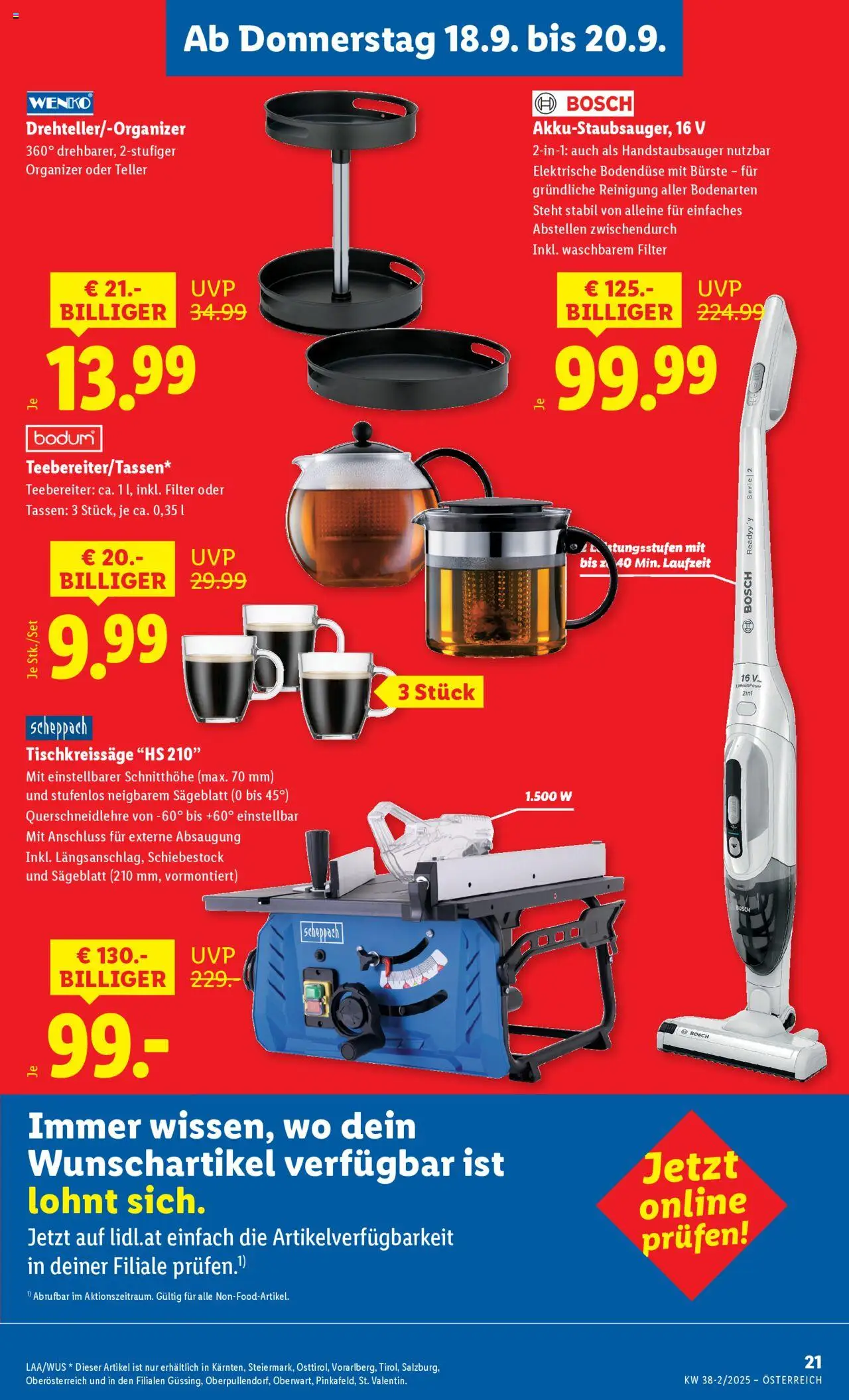 Lidl Flugblatt - Oberpullendorf, Güssing, Oberwart gültig ab 18.09.2025 | Seite: 23 | Produkte: Bürste