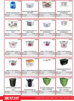 KIT KAT Cash & Carry specials catalogue – valid from 16.01.2026 | Page: 33 | Products: Cannister, Box, Pots, Water