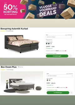 Beter Bed - Folder - Voorbeeld van een folder van Beter Bed, geldig van 10.12.2025 | Pagina: 4 | Producten: Boter, Box