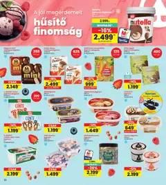 Interspar akciós újság - amely érvényes a következő dátumtól: 16.04.2026 | Oldal: 10 | Termékek: Ipanema, Magnum, Nutella, Jégkrém