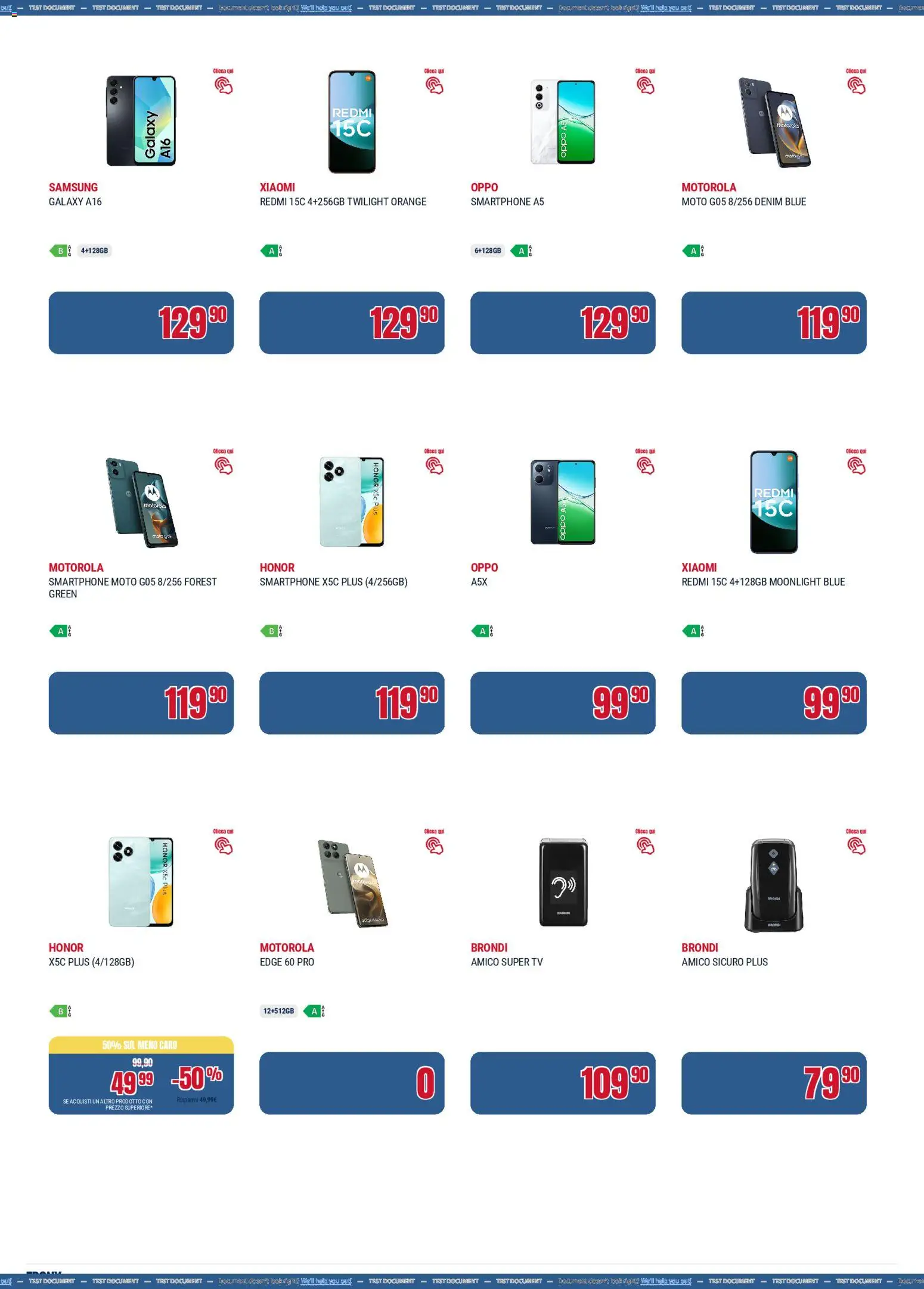 Volantino Trony del 04.12.2025 | Pagina: 10 | Prodotti: Xiaomi, Smartphone, TV, Samsung