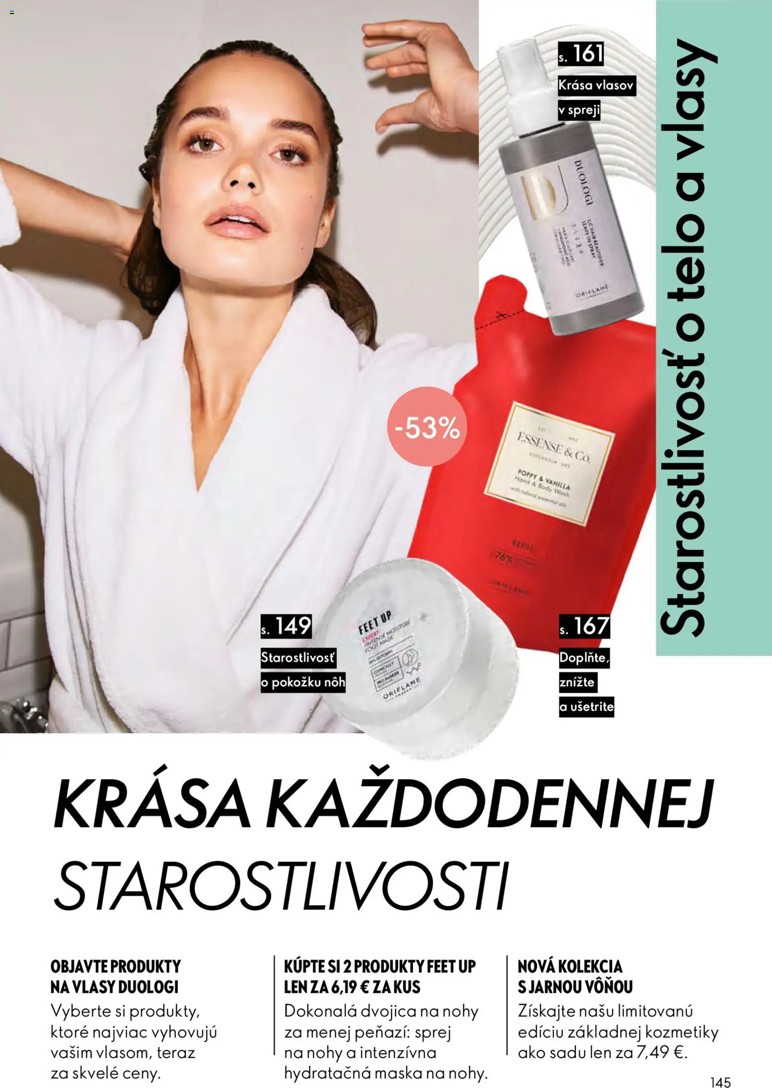 Nové Oriflame akcie – leták je platný od 11.02.2026 | Strana: 145 | Produkty: Maska