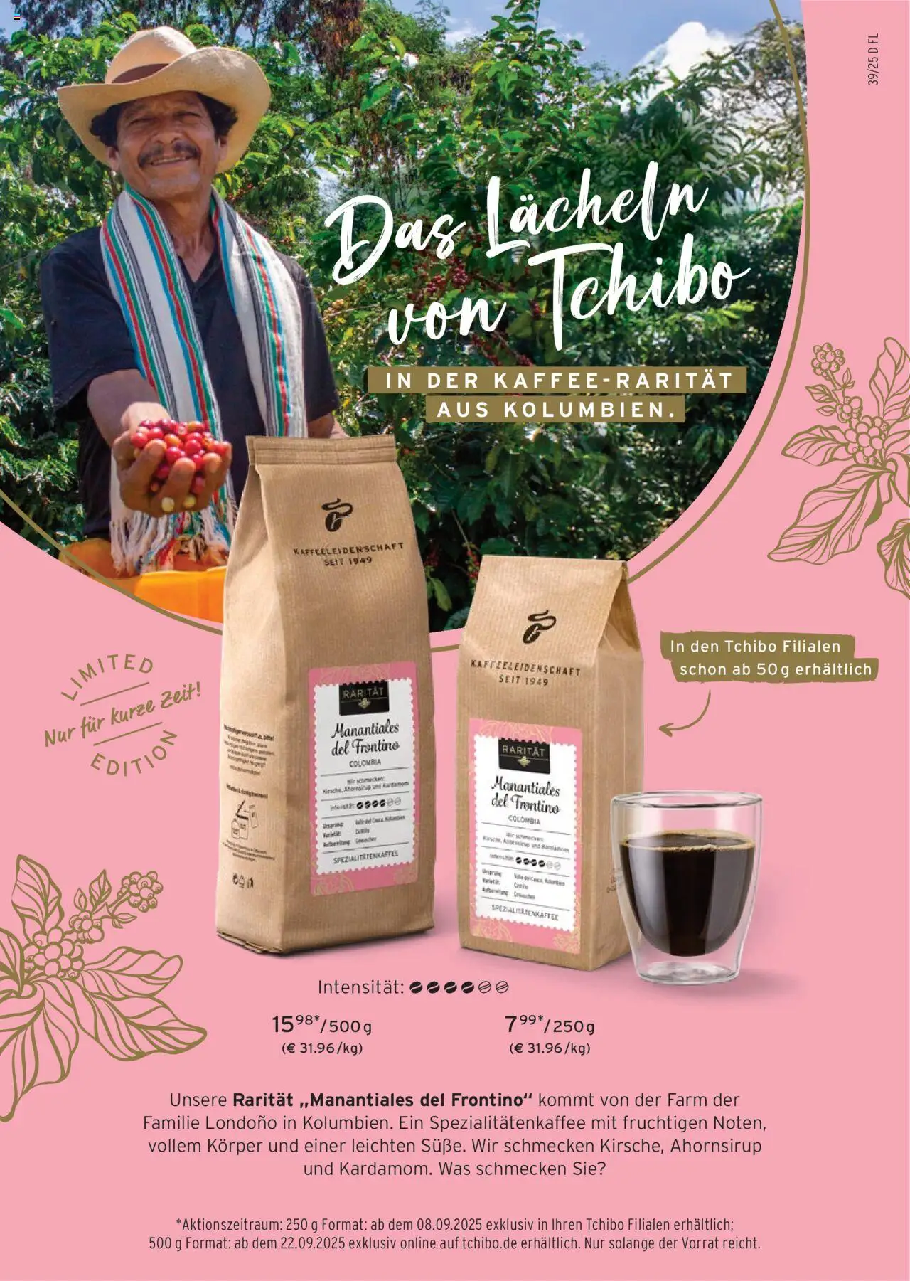 Prospekt Tchibo Happy Herbst für alle – gültig ab 24.09.2025 | Seite: 32 | Produkte: Kaffee