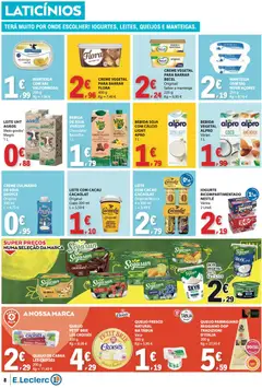 Pré-visualização E.Leclerc folheto válido de 19.03.2026 | Página: 8 | Produtos: Soja, Leite, Chocolate, Bebida
