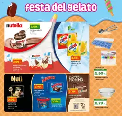 Volantino Oasi del 24.07.2025 | Pagina: 15 | Prodotti: Ghiaccioli, Gelato, Nutella