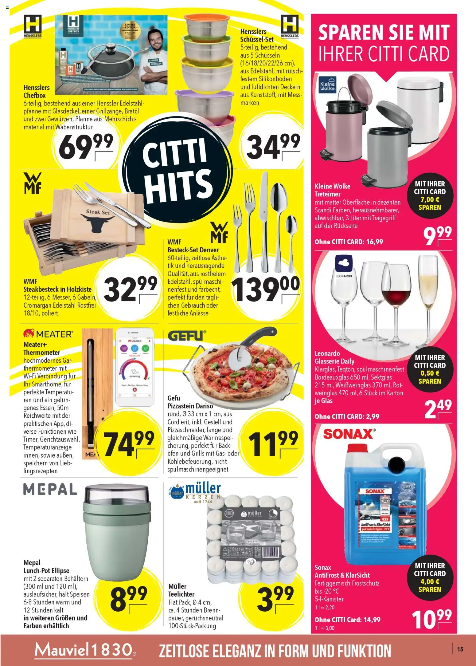 CITTI Markt Prospekt 	 – gültig ab 21.01.2026 | Seite: 17 | Produkte: Ofen, Thermometer, Hella, Steak