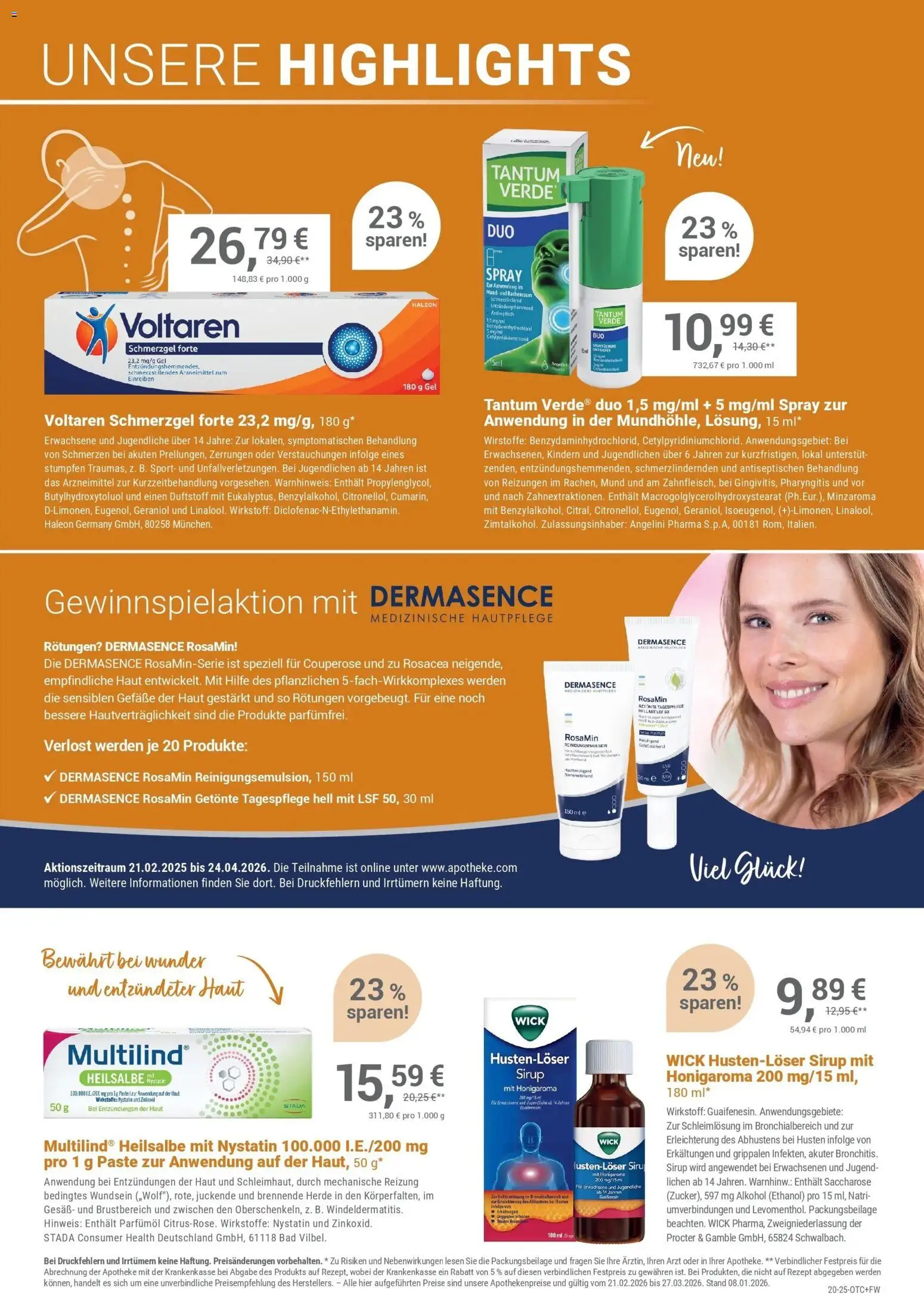 Angebote - Ihre Apotheke vor Ort: Jetzt alle Angebote auch online entdecken! – gültig ab 20.02.2026 | Seite: 2 | Produkte: Bad, Tür, Sirup