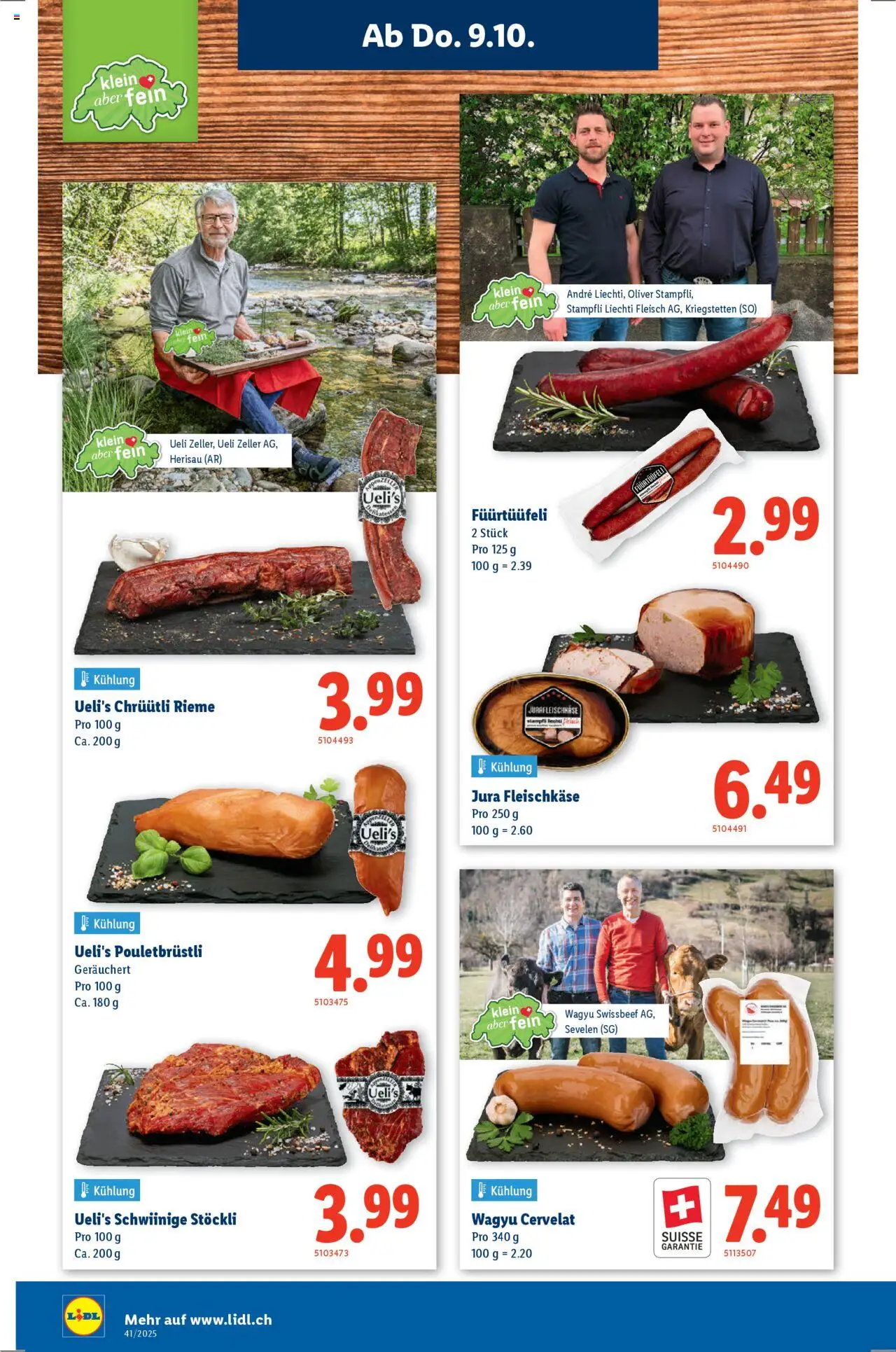 Lidl Aktionen Klein aber fein – gültig ab 09.10.2025 | Seite: 2 | Produkte: Jura