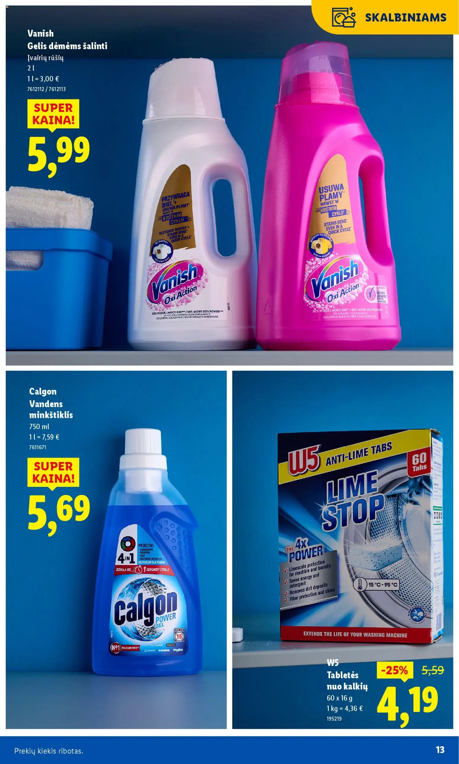 LIDL akcijos nuo 03.11.2025 | Puslapis: 13