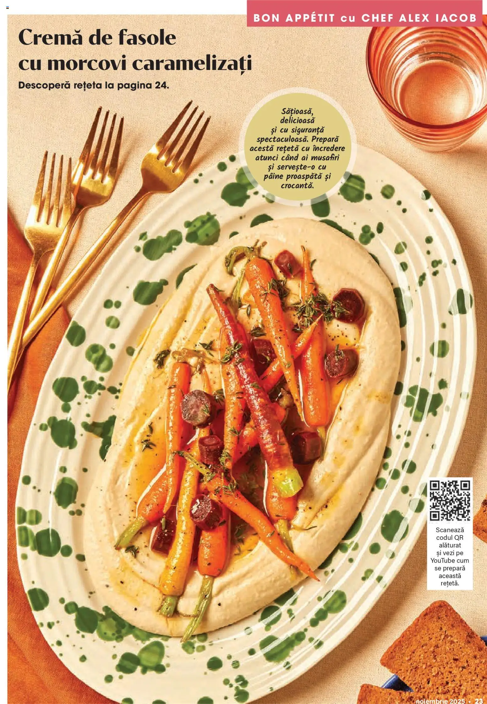 Noul catalog Mega Image – valabil de la 30.10.2025 | Pagină: 23 | Produse: Cremă, Pâine, Morcovi