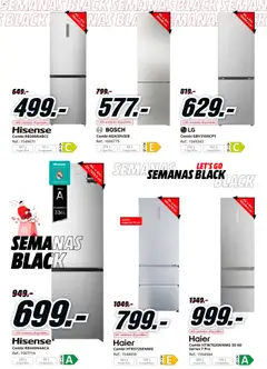 Vista previa Media Markt Black Friday válido desde el 12.11.2025 | Página: 29 | Productos: Congelador, Combi