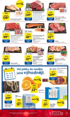 Náhled letáku Losos obecný filet s kůží, 100 g, vakuově balený V nabídce také Tesco Losos obecný filet s kůží 100 g za 36,90 Kč s Clubcard. od 29.10.2025 | Strana: 3
