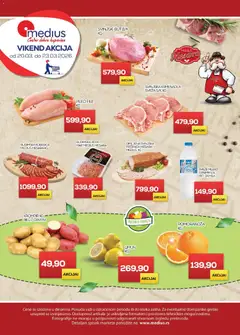 Medius katalog Vikend akcija - pregled Medius kataloga - važi od 20.03.2026