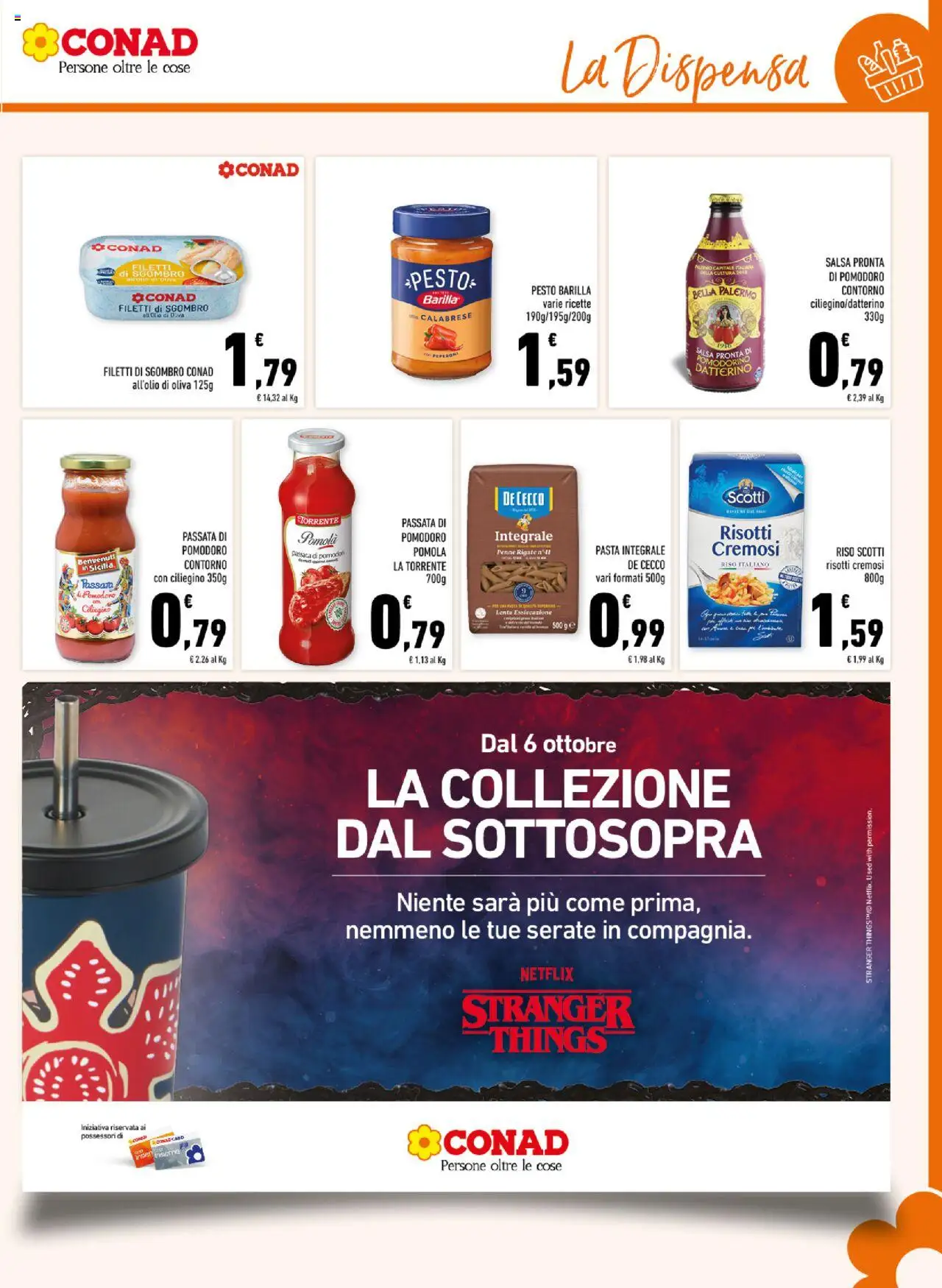 Volantino Conad del 24.09.2025 | Pagina: 13 | Prodotti: Peperoni, Salsa, Pomodoro, Pomodori