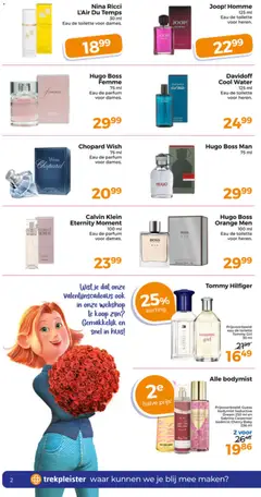 Trekpleister - Folder - Voorbeeld van een folder van Trekpleister, geldig van 27.01.2026 | Pagina: 2 | Producten: Parfum, Eau de toilette, Festék