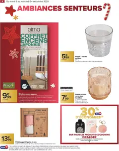 Carrefour - Prévisualisation de Carrefour catalogue Un Noël pour tous les goûts cadeaux valide à partir de 02.12.2025 | Page: 6 | Produits: Cire