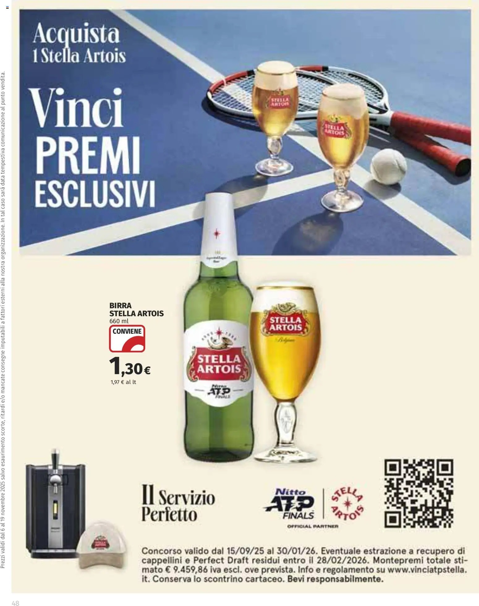 Volantino Ipercoop del 06.11.2025 | Pagina: 48 | Prodotti: Birra, Data