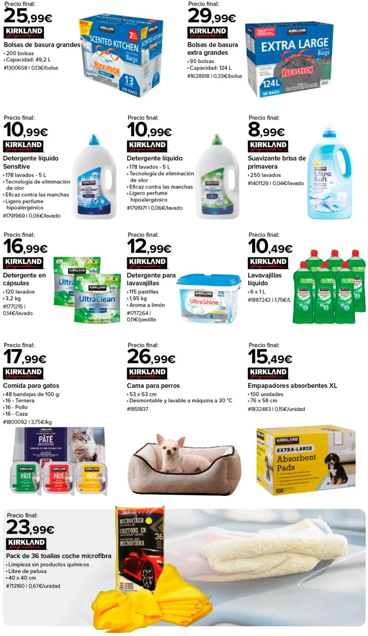 Costco catálogo │ válido desde el 15.10.2025 | Página: 7 | Productos: Perfume, Detergente, Paté, Suavizante