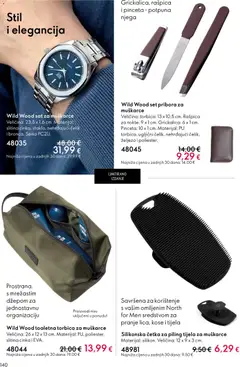 Oriflame katalog 4/2026 - Pregled kataloga iz trgovine Oriflame, vrijedi od 11.03.2026 | Stranica: 140 | Proizvodi: Četka, Piling, Torbica, Sat