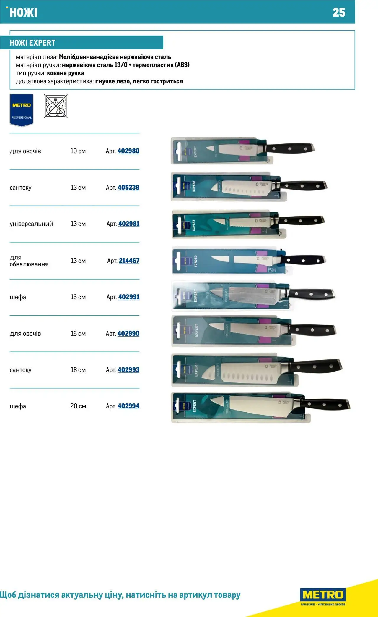 Metro Kаталог - дійснийкції з 16.07.2025 | Сторінка: 25