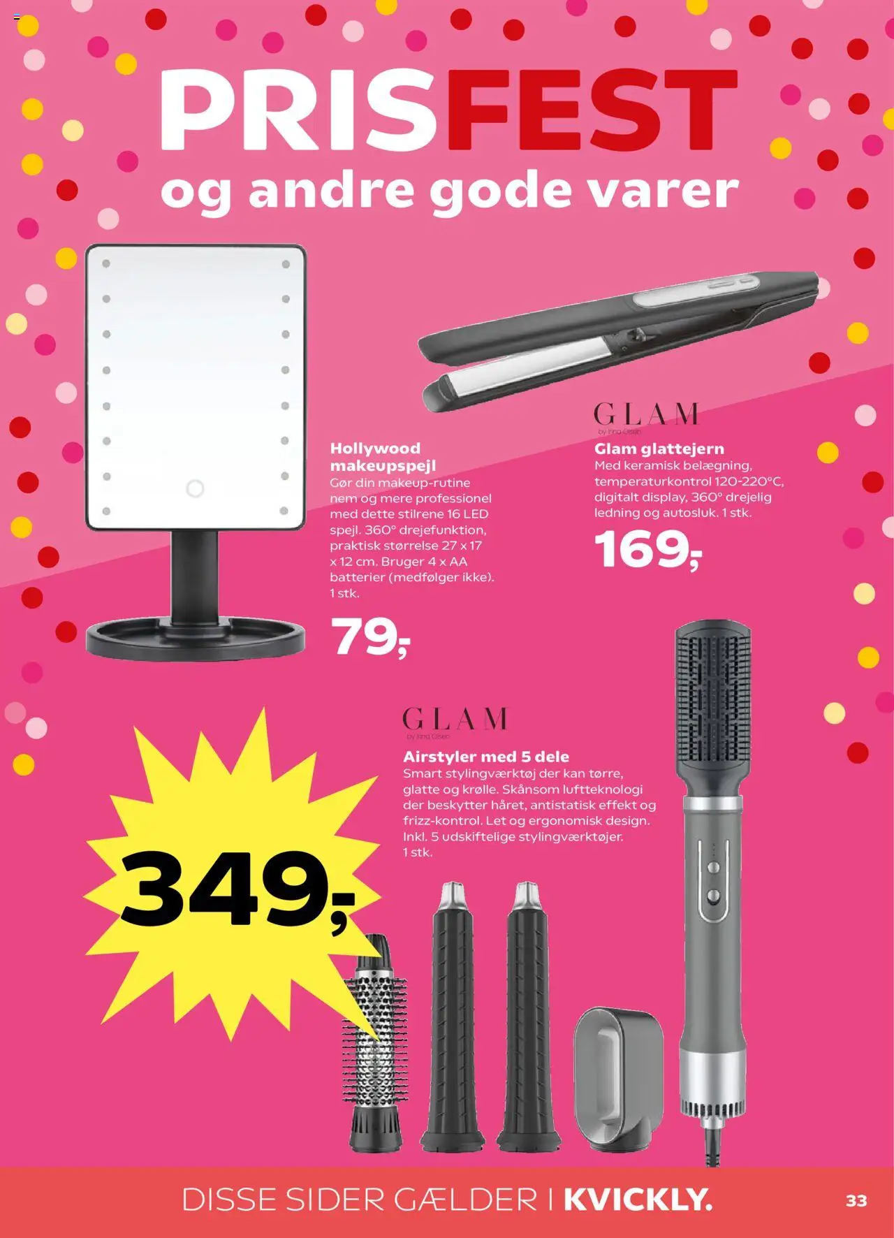 Kvickly Tilbudsavis gyldig fra 22.08.2025 | Side: 33 | Produkter: Batterier, Glattejern