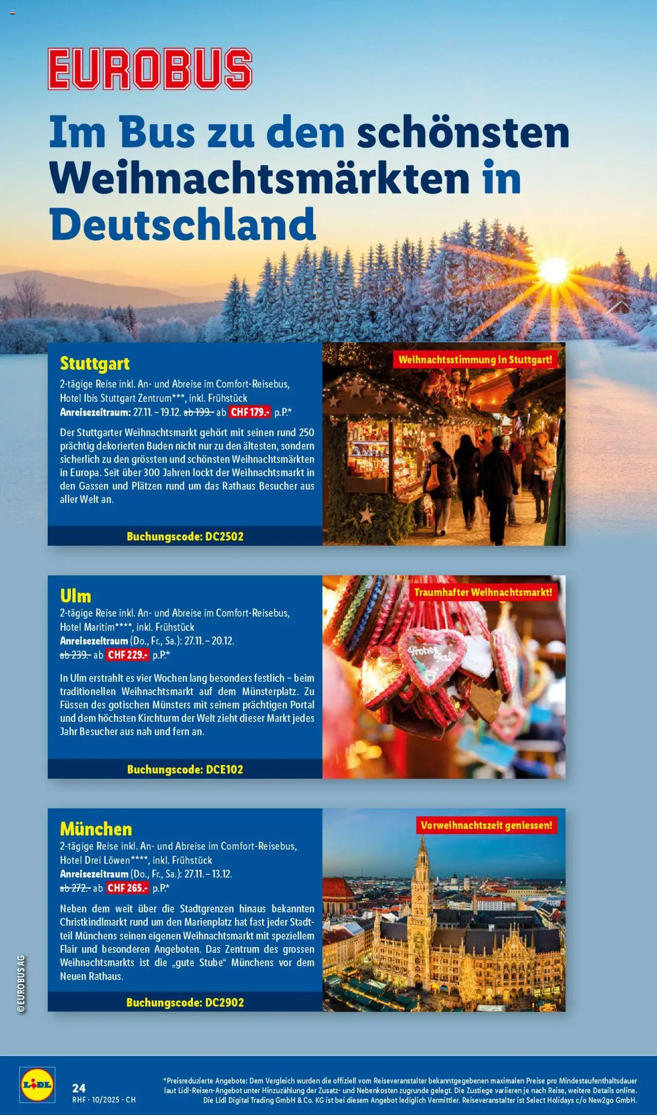 Lidl Aktionen Reisen Oktober – gültig ab 27.09.2025 | Seite: 24