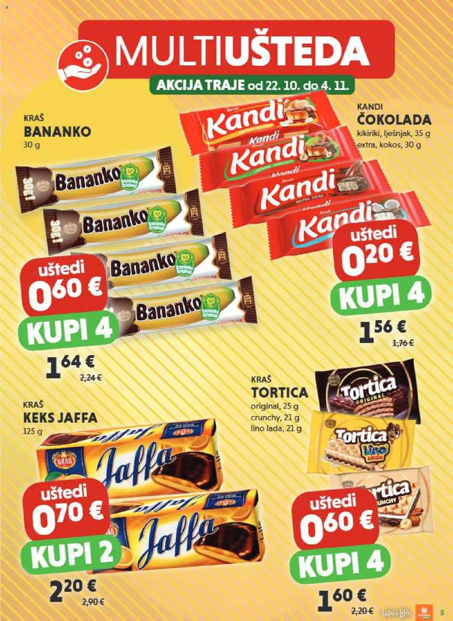 Studenac katalog | vrijedi od 22.10.2025 | Stranica: 5 | Proizvodi: Čokolada, Keks