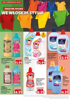 Kaufland gazetka - Super Sobota od 12.07.2025 | Strona: 22 | Produkty: Płyn do płukania tkanin, Perfumy, Odplamiacz, Detergent