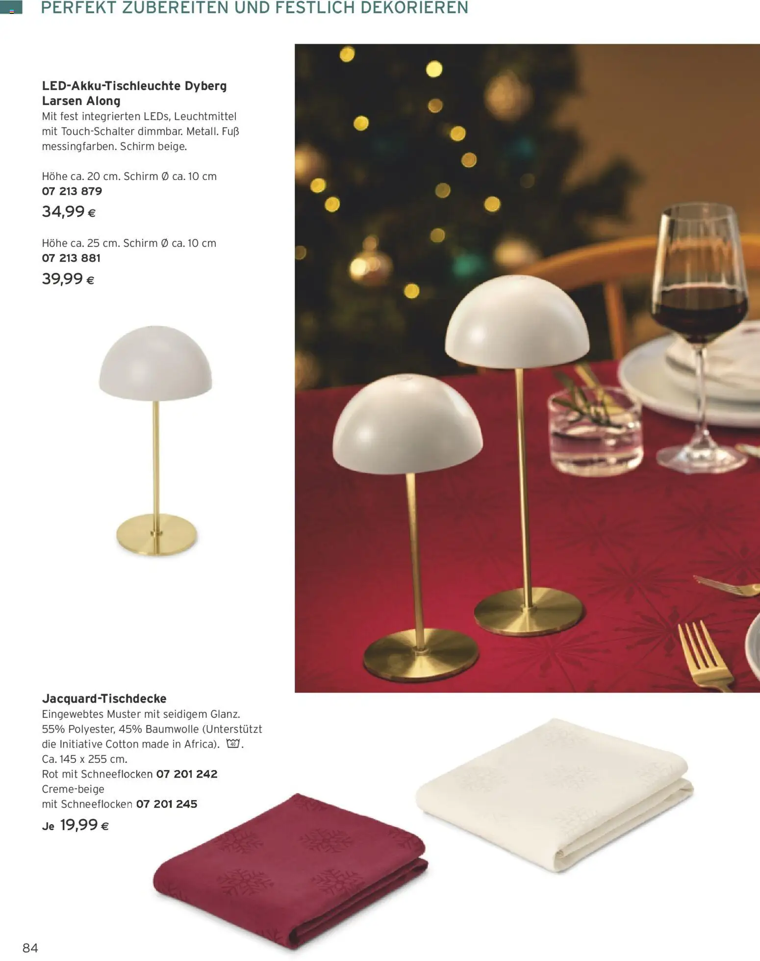 Tchibo Eduscho - Katalog Dezember 2025 gültig ab 01.12.2025 | Seite: 84