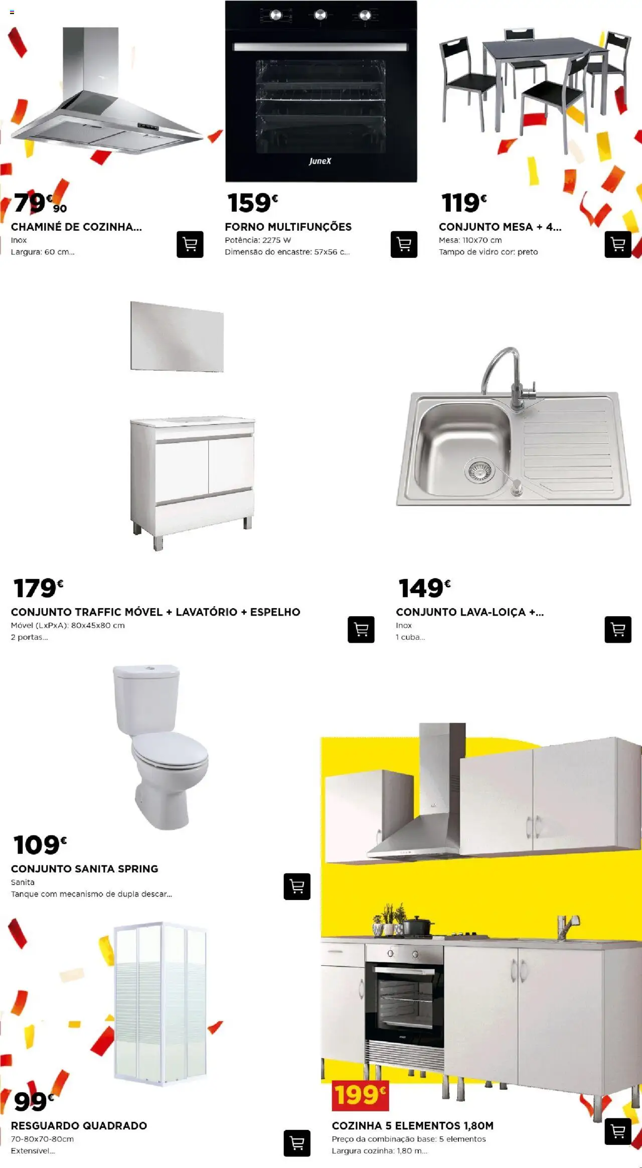 BricoMarché folheto │ válido de 06.09.2025 | Página: 4 | Produtos: Tanque, Portas, Mesa, Espelho