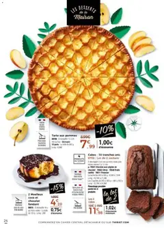 Thiriet - Prévisualisation de Thiriet Catalogue livraison à domicile valide à partir de 31.01.2026 | Page: 24 | Produits: Chocolat, Pommes, Tarte aux pommes