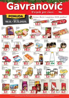 Katalog Gavranović - Pregled kataloga iz trgovine Gavranović, vrijedi od 18.12.2025 | Stranica: 2
