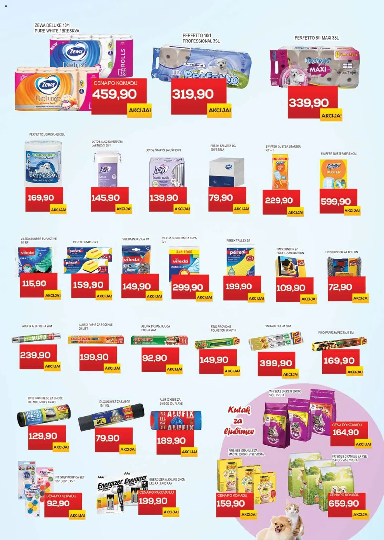 Medius katalog - važi od 18.11.2025 | Strana: 26 | Proizvode: Granule za pse, Vileda, Breskva, Whiskas