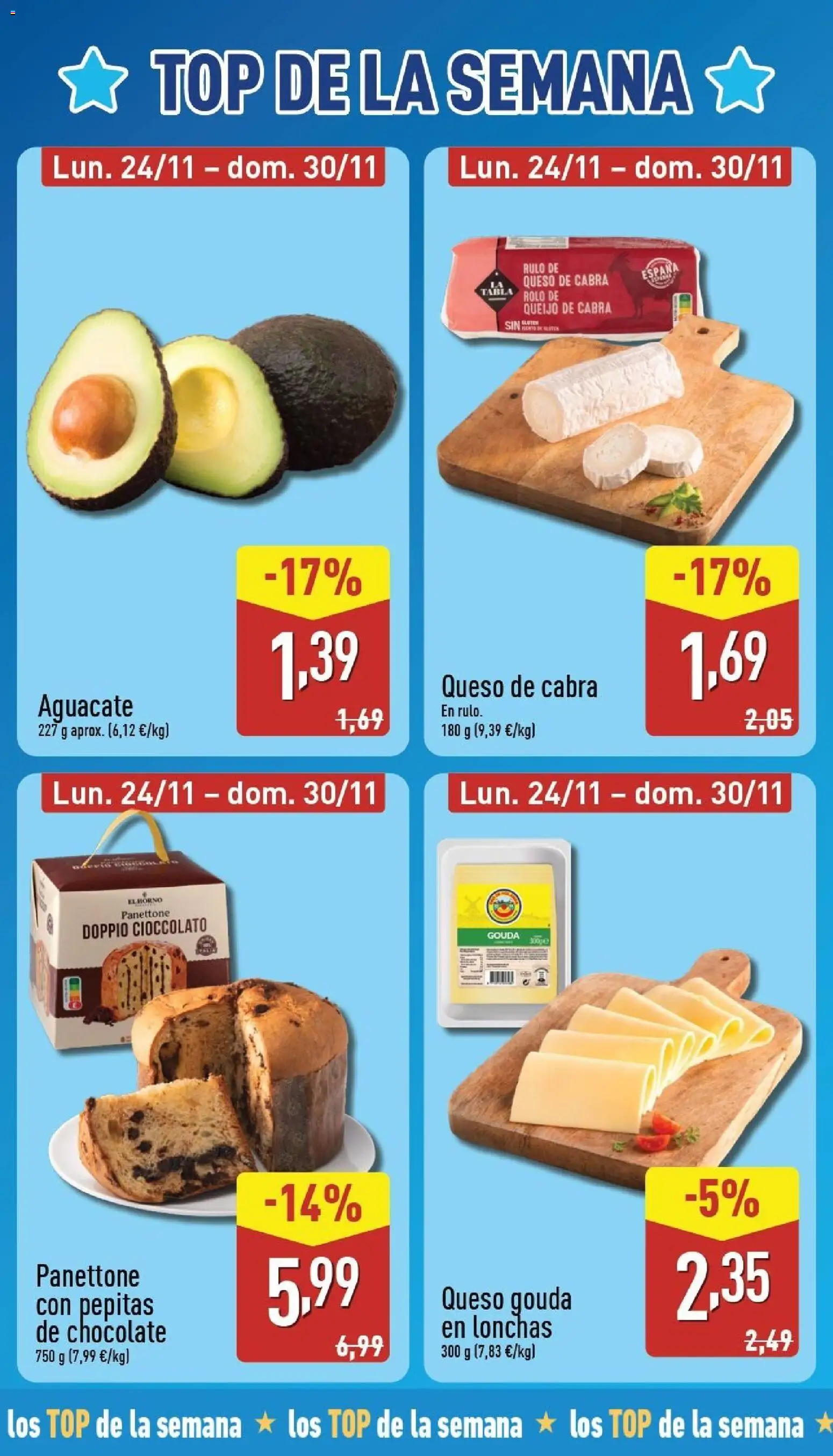 Aldi folleto Canarias │ válido desde el 24.11.2025 | Página: 2 | Productos: Queso, Chocolate, Queso Gouda