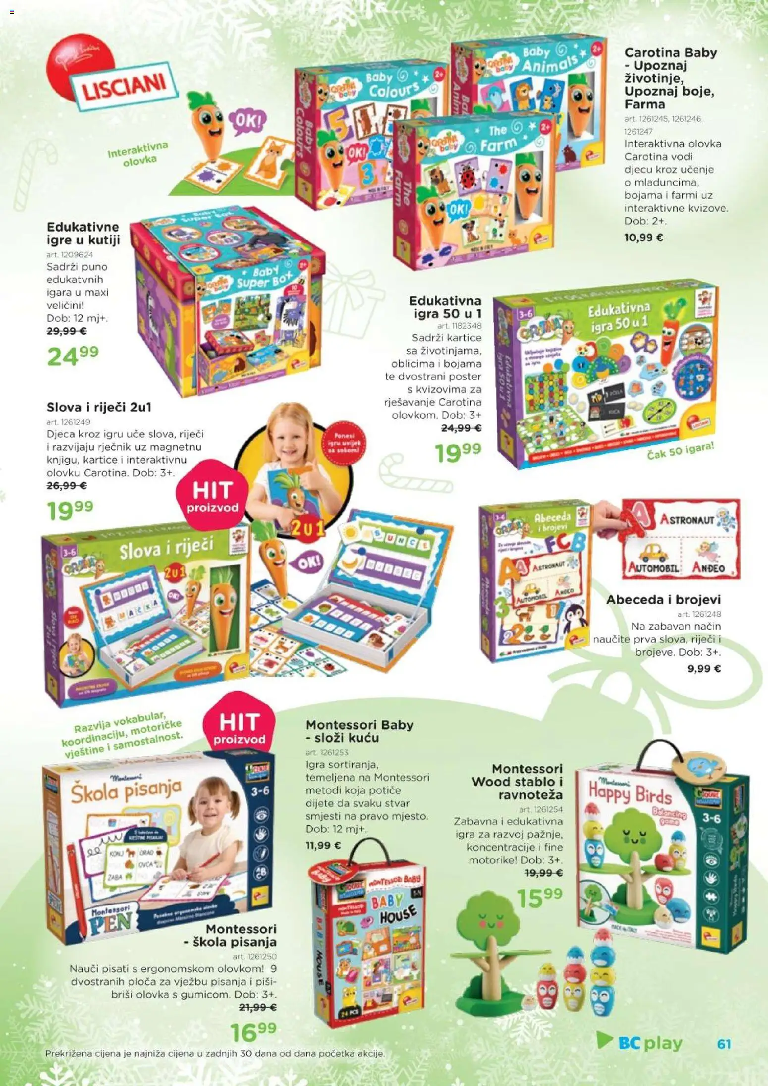 Baby Center katalog | vrijedi od 03.12.2025 | Stranica: 61 | Proizvodi: Igra