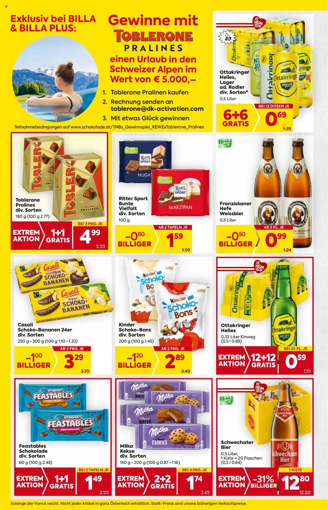 Billa AT akciós ujság - amely érvényes a következő dátumtól: 07.08.2025 | Oldal: 12 | Termékek: Radler