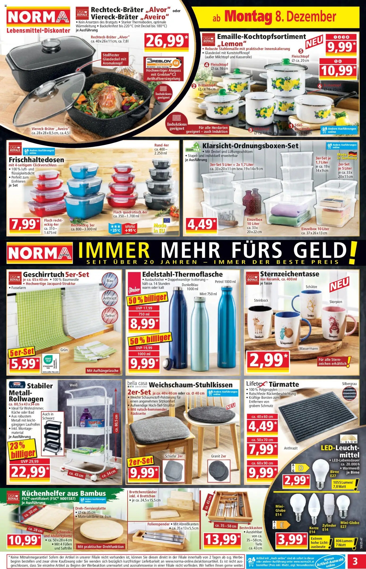Norma Flugblatt gültig ab 08.12.2025 | Seite: 4 | Produkte: Birne, Bad