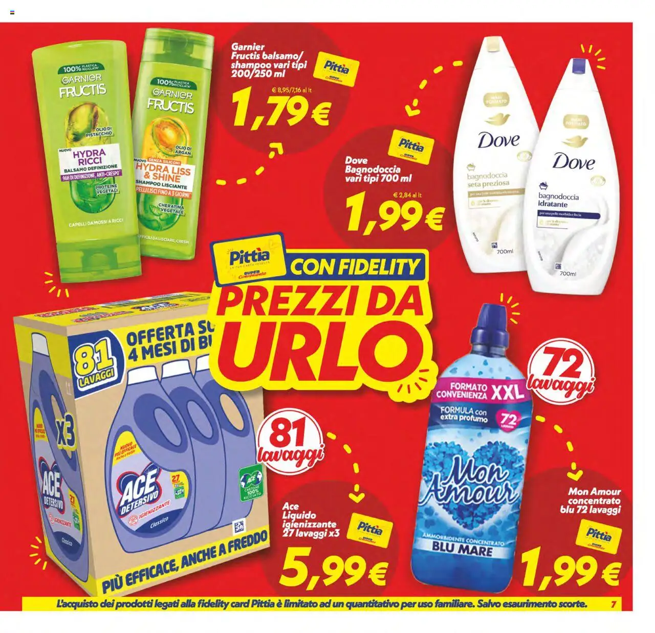Volantino SuperConveniente del 13.10.2025 | Pagina: 7 | Prodotti: Shampoo, Balsamo, Ammorbidente, Profumo