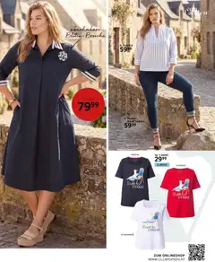 Ulla Popken akciós újság - amely érvényes a következő dátumtól: 01.04.2026 | Oldal: 133 | Termékek: Tunika