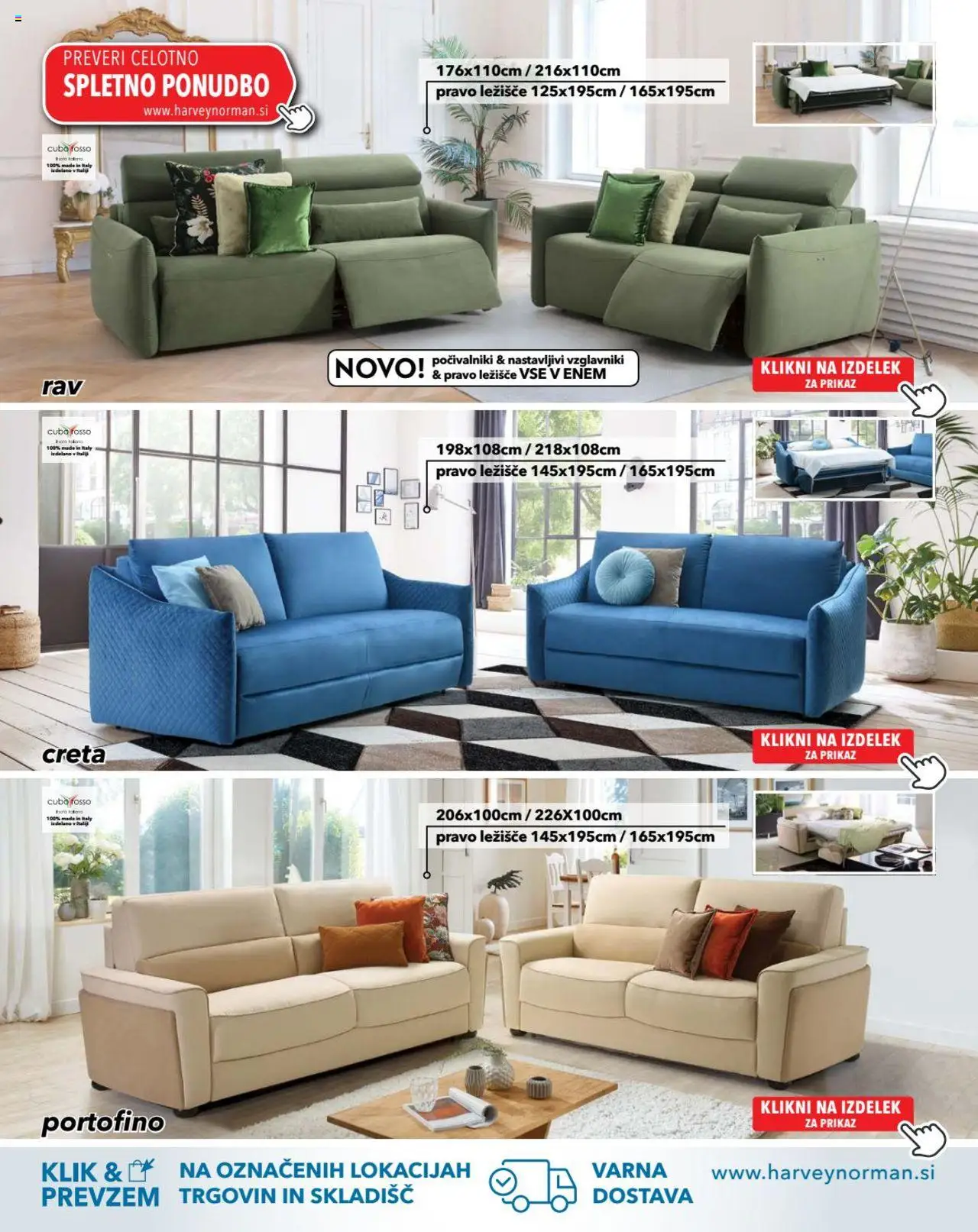 Harvey Norman - Nakupovalni vodič - Kavči z ležišči │ velja od 16.02.2021 | Stran: 9