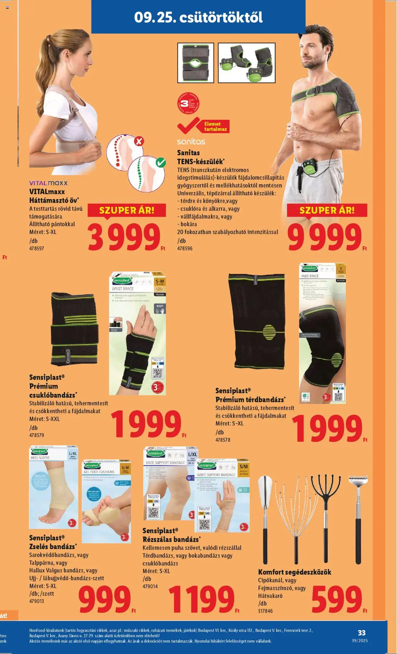Lidl akciós ujság - amely érvényes a következő dátumtól: 25.09.2025 | Oldal: 33 | Termékek: Játékok
