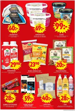 ICA Maxi reklamblad aktuell från 11.08.2025 | Sida: 9 | Produkter: Visp, Salt, Chokladkaka, Glass