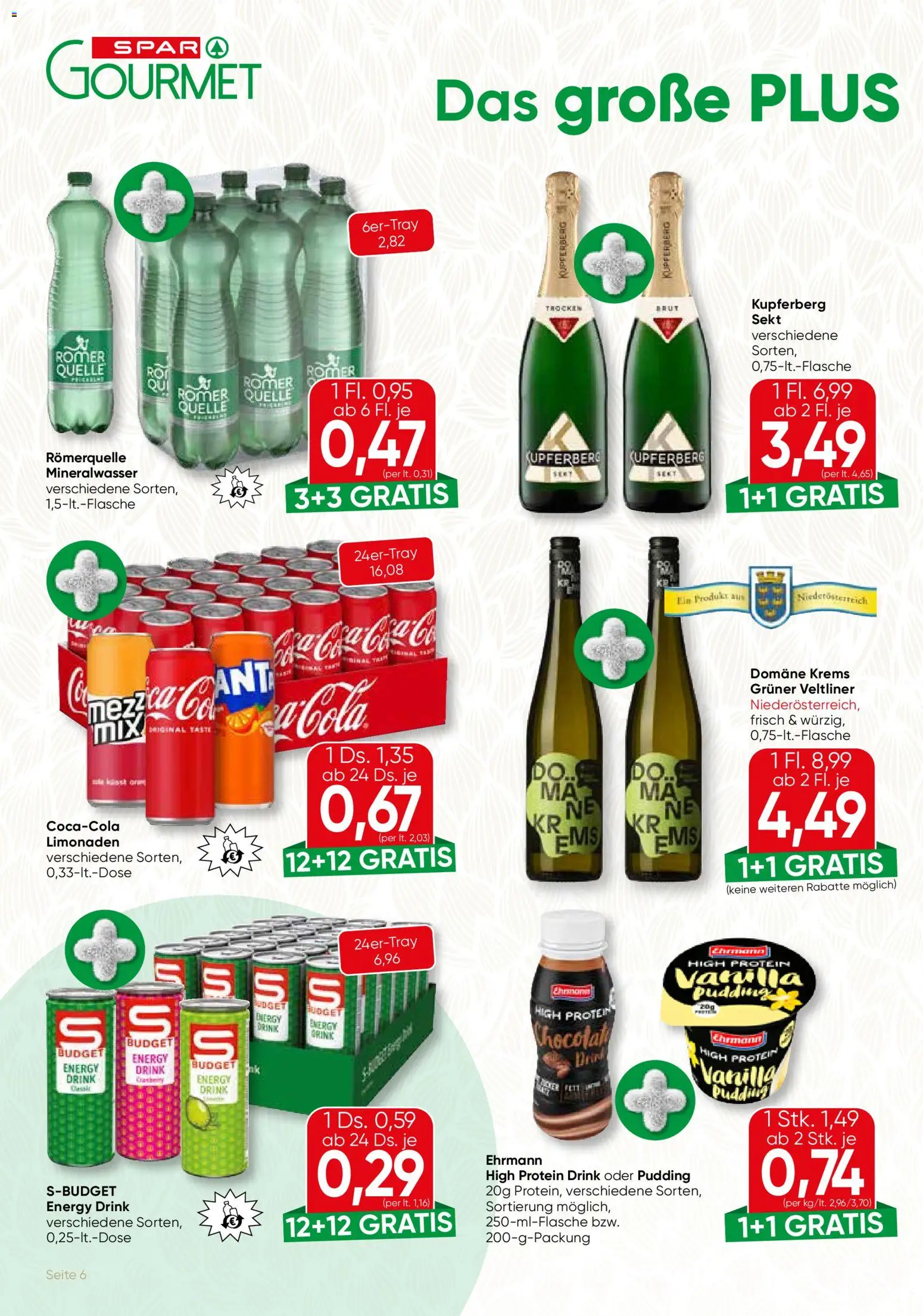 SPAR Gourmet Flugblatt - Burgenland gültig ab 08.01.2026 | Seite: 6
